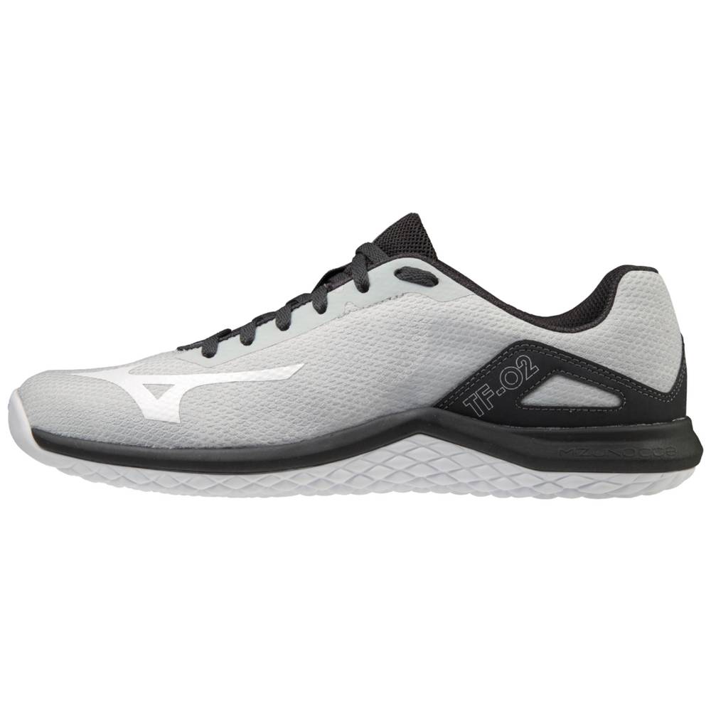 Mizuno TF-02 Férfi Edzőcipő Szürke/Fekete GNU106592